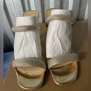 Michael Kors Amelia Rhinestone Sandal